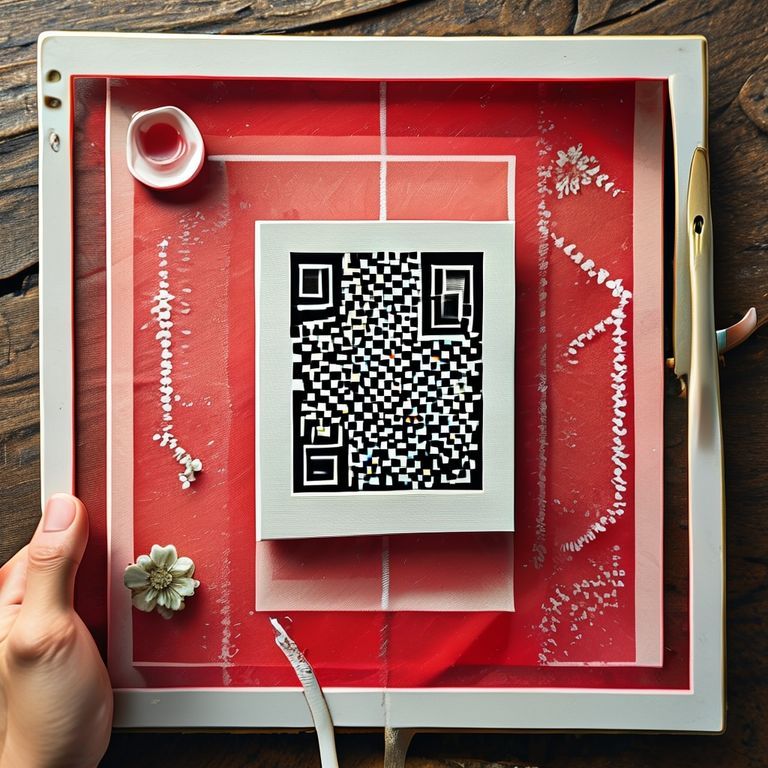 การ์ดแต่งงานพร้อม QR Code